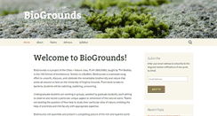 Desktop Screenshot of biogrounds.org