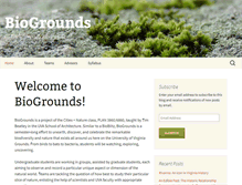Tablet Screenshot of biogrounds.org